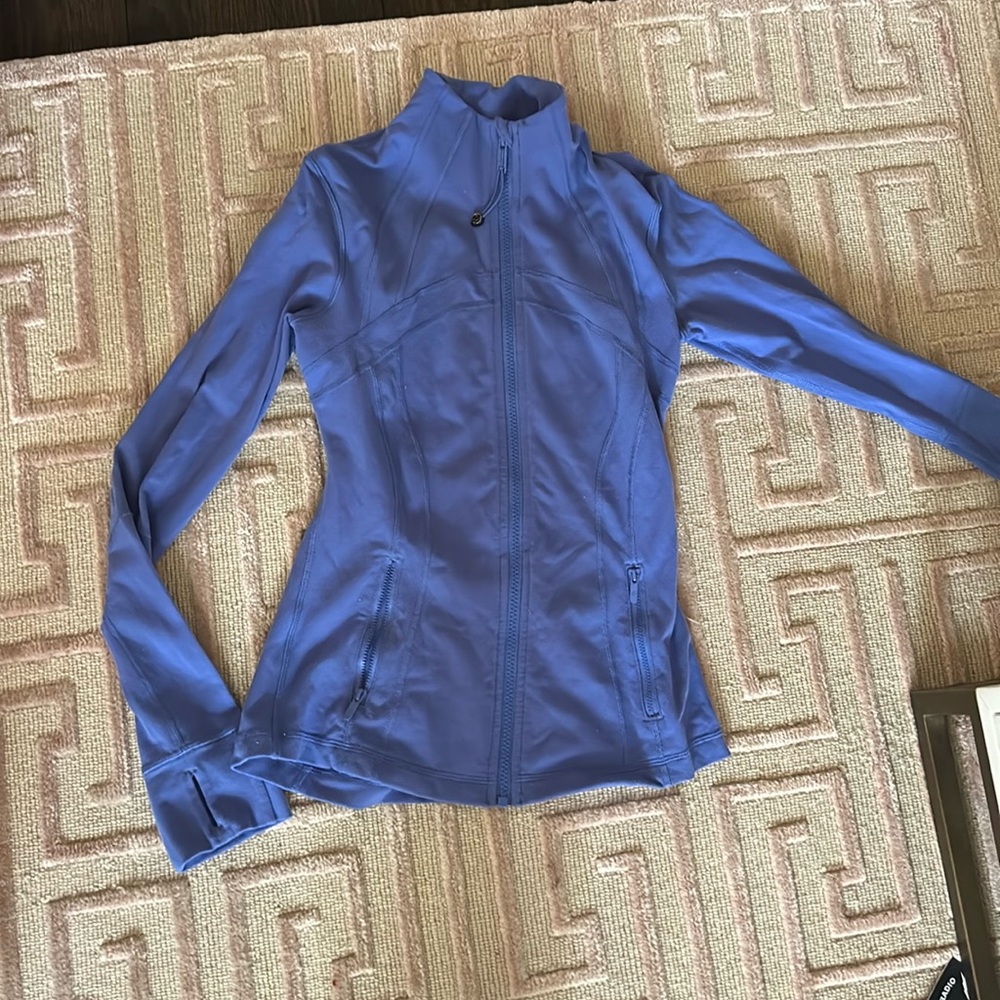 Lululemon Define Jacket Regular Length Blue/Purple Color Size: 2 No Flaws!
